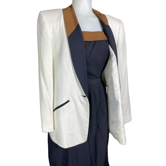 Vintage Kasper ASL Skirt Suit, 12 - Picture 1 of 10